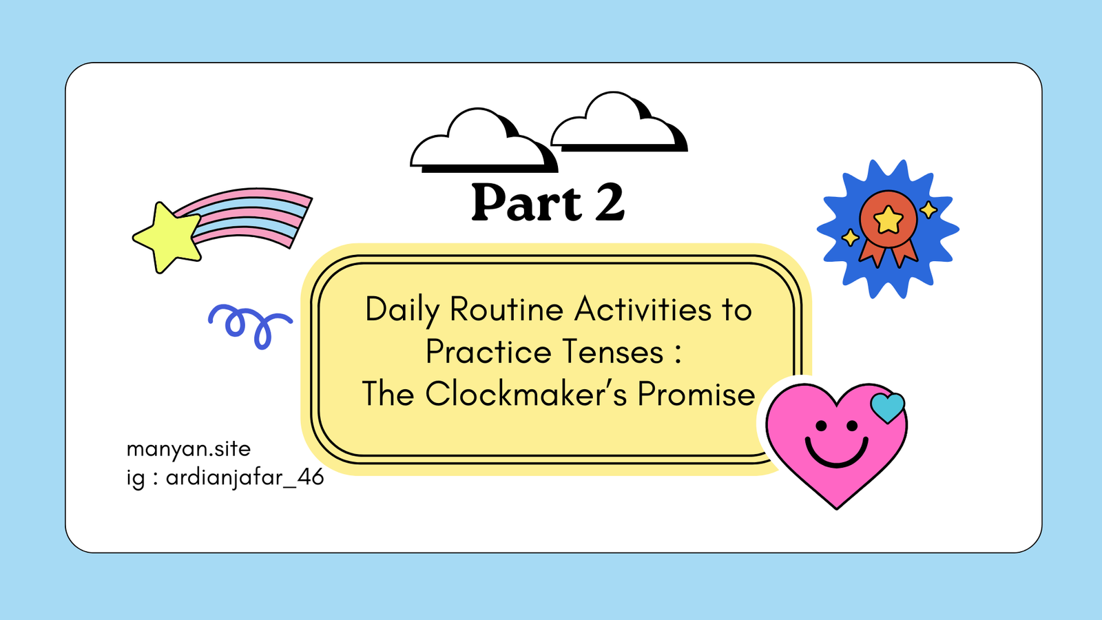 Janji Sang Pembuat Jam - Cerita bahasa inggris untuk level intermediate